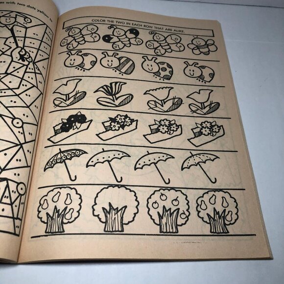 Vintage 1986 Golden Color / Activity Book So Much Fun Easter Coloring Book - Picture 13 of 14
